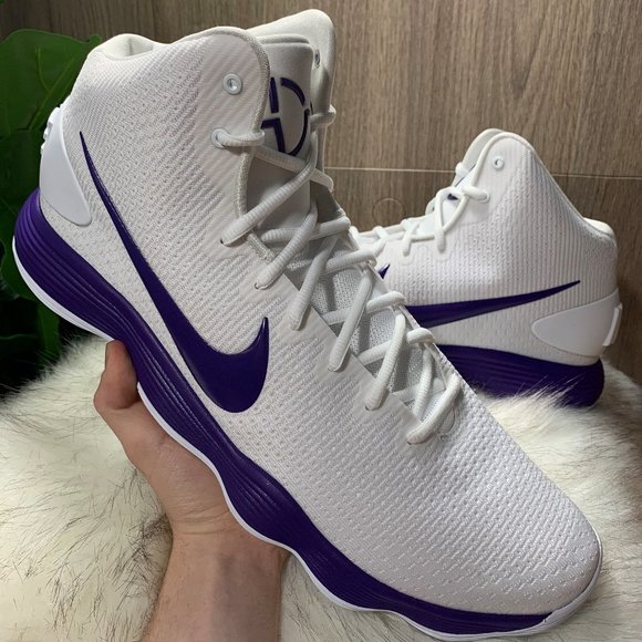 nike hyperdunk purple basketball shoes
